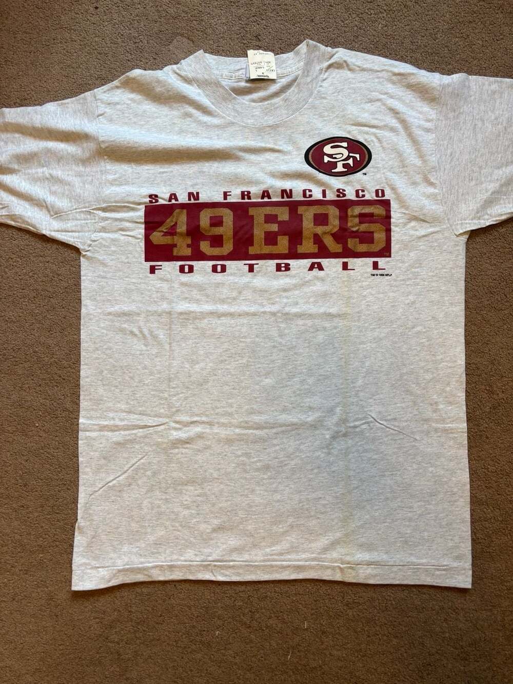 Vintage 1996 San Francisco 49ers Football T-Shirt by Salem Sportswear